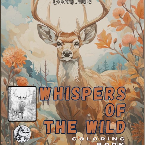 Whispers of the Wild: A Wildlife Coloring Escape