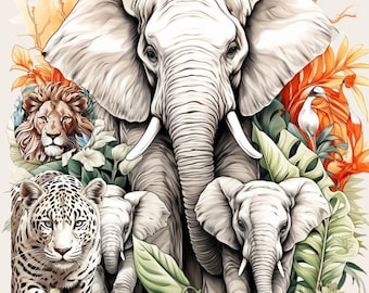 Safari Dreams: Wild Wonders Kleurboek