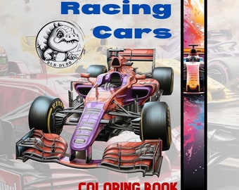 F-1 RACINGCARS: kleurboek
