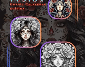 Betoverende fusion: gotische Calaveras