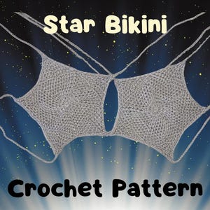 Star Bikini Pattern (Pattern only)
