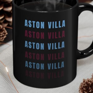 Aston Villa Mug Villains Mug, AVFC Gift, Premier League, AVFC Game Day Mug, Soccer Fathers Day Gift For him, Villa Park