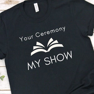 Officiator Shirt, lustiges Officiator Geschenk für amtierende Familienmitglieder, lustiges amtierendes Geschenk für sie, Hochzeit amtierte, amtierende Dank-Geschenk-T-Stück