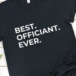 Officiator Shirt, lustiges Officiator Geschenk für amtierende Familienmitglieder, lustiges amtierendes Geschenk für sie, Hochzeit amtierte, amtierende Dank-Geschenk-T-Stück