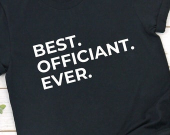 Officiator Shirt, Funny Officiator Gift For Officiant Family Member, Funny Officiant Gift Her, Wedding Officiates, Officiant Thanks Gift Tee