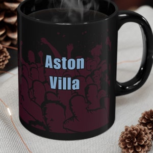 Aston Villa Mug, Villains Mug, AVFC Gift, Premier League, AVFC Game Day Mug, Soccer Fathers Day Gift For him, Villa Park