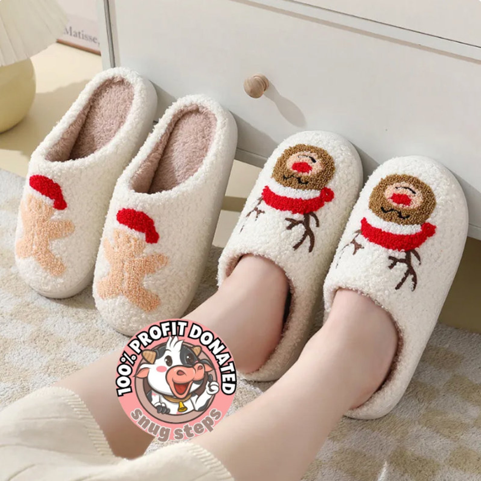 Cute Christmas Slippers 