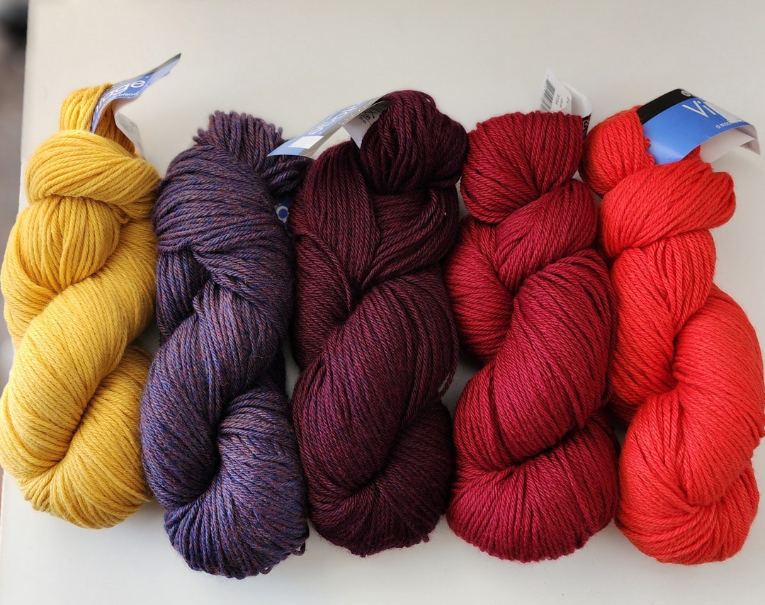 NEW YARN LIQUIDATION Berroco Vintage Worsted Weight Yarn. Sold in Lots