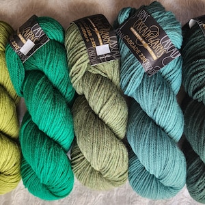 Shop Clearance/New Yarn! Cascade 220 Peruvian wool in 5 colors - sold in 2 skein lots.  Choose your color & number of 2 skein lots.