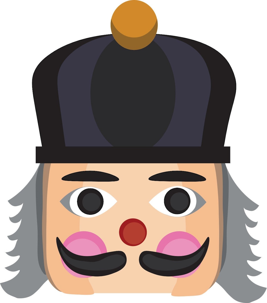 Nutcracker Head PNG Etsy