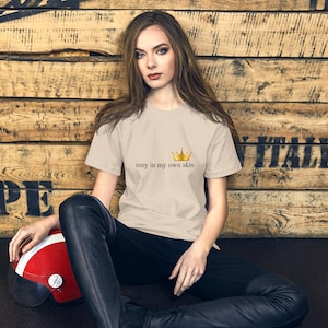 心地よさを感じるTシャツ | ビヨンセ風ミニマリストシャツ | セルフラブTシャツ | ルネッサンスツアーグッズ | ボディポジティブギフト