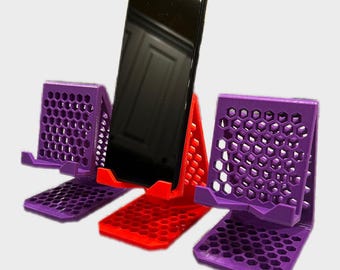 Natural Polymer Phone Stand: Portable Movie & Show Viewing