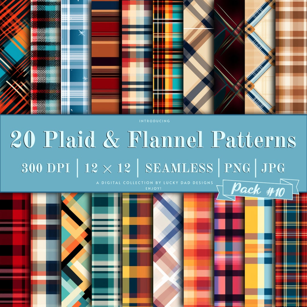 Flannel Patterns, Flannel Patterns for Fabric, Flannel Designs, Plaid ...