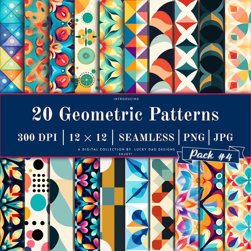Geometric Pattern - Etsy