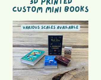 3D Printed Custom Mini Books