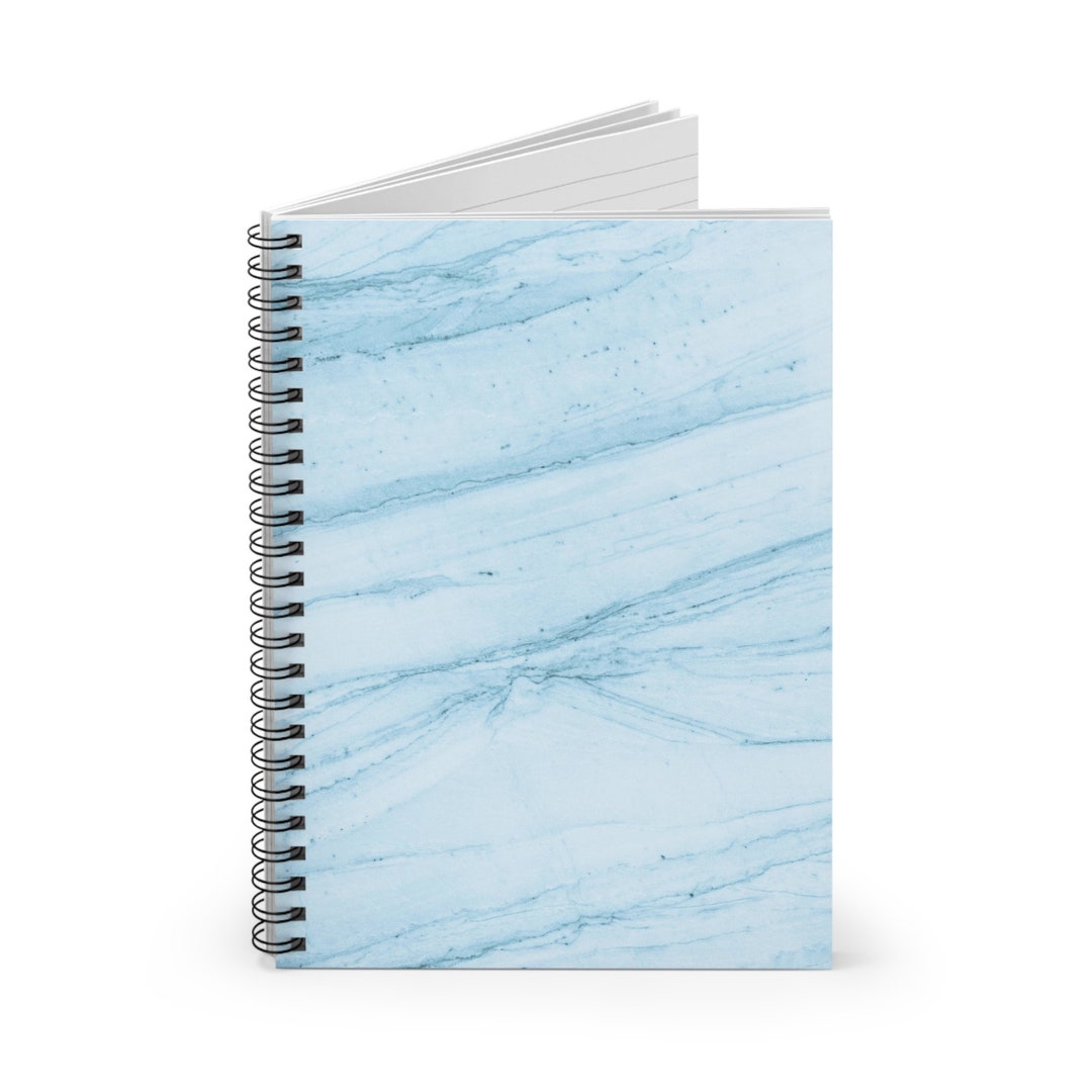 Blue Spiral Notebook - Ruled Line - Etsy