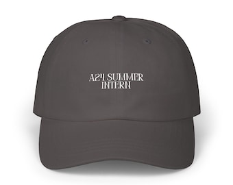 A24 Summer Intern Classic Dad Cap | Indie Film Studio Hat, Cinephile Gift for Her