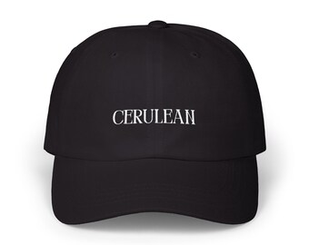 Cerulean Hat, Devil Wears Prada Inspired Baseball Cap, Fashion Girl Gift, Pop Culture Meme Hat, Trendy Y2K Dad Cap, Unisex Embroidered Hat