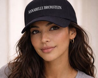 Annabelle Bronstein Baseball Cap, Samantha Jones SATC Costume Hat, Sex and the City Inspired Y2K Hat, Pop Culture Gift