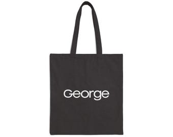 George Magazine Inspired Canvas Tote Bag – 90s Pop Culture Carryall