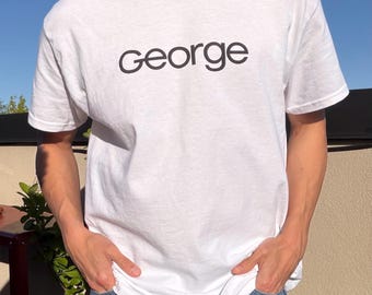George Magazine Mag Tee 90s JFK Jr Inspired Shirt Carolyn Bessette Style Minimalist Pop Culture T-Shirt Love Story
