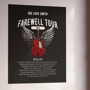 Farewell Tour Poster - Etsy