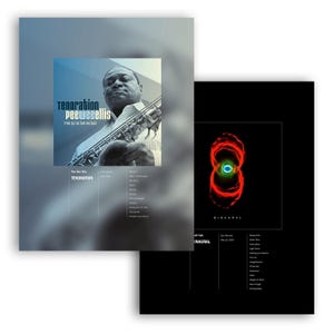 Custom Music Album Poster Print, Personalized Music Lover Gift, Fine Art Quality, Choose Your Own Wall Art Home Decor for Record Collectors