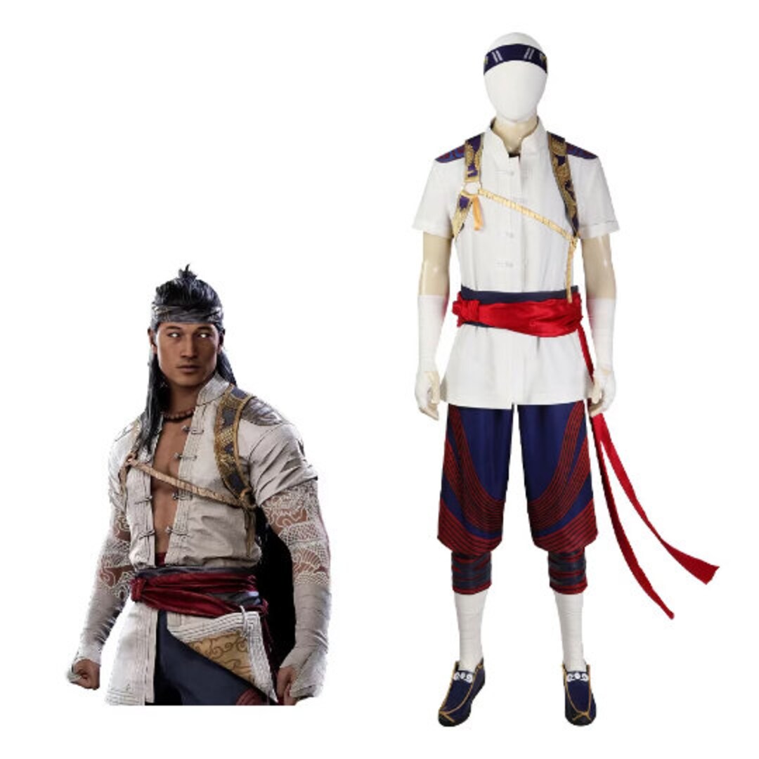 Costume da Ninja Kombat Serpente nero e oro da uomo