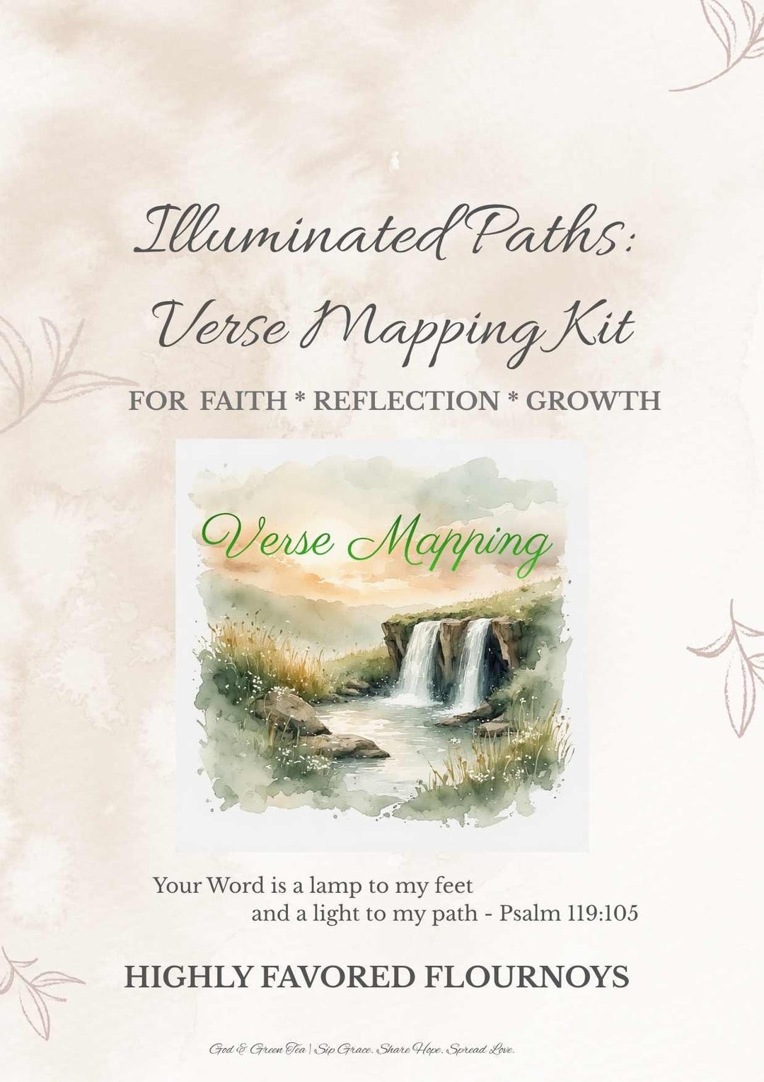 Verse Mapping Psalm Kit Printable | Deep Bible Study Worksheet PDF ...