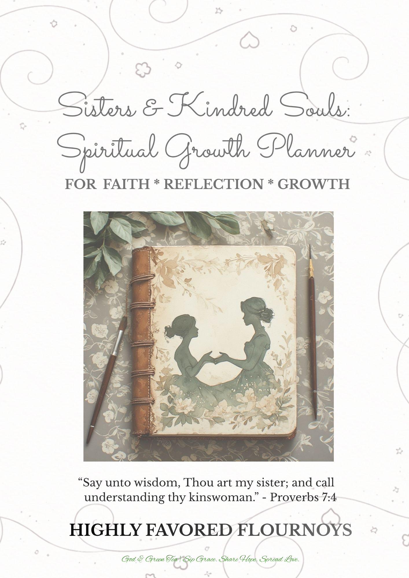 Spiritual Growth Planner Printable | Christian Faith Journal PDF | Self Improvement & Reflection ...