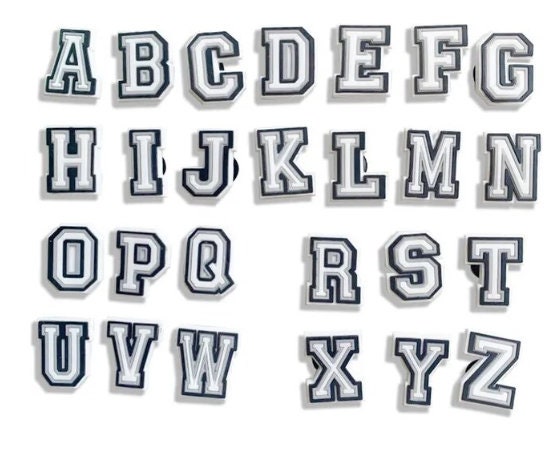 Pvc Decorative Accessories, Charms Crocs Letters