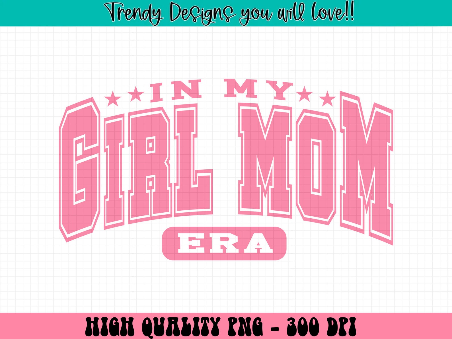 In My Girl Mom Era Shirt Shirt, Girl Mom Shirt, Trendy Mom Shirt, New Mom Gift, Expecting Mom