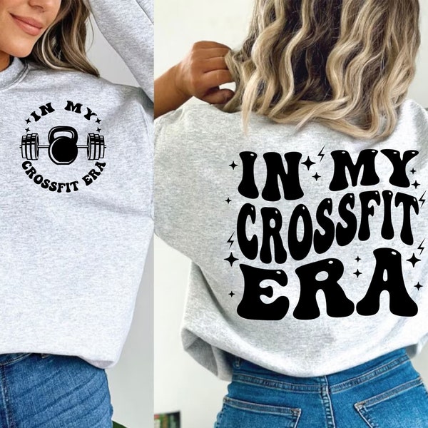 In My Crossfit Era Png, Women's Weightlifting Crossfit , Funny Fitness png, Crossfit png, Gift For Crossfit Fan