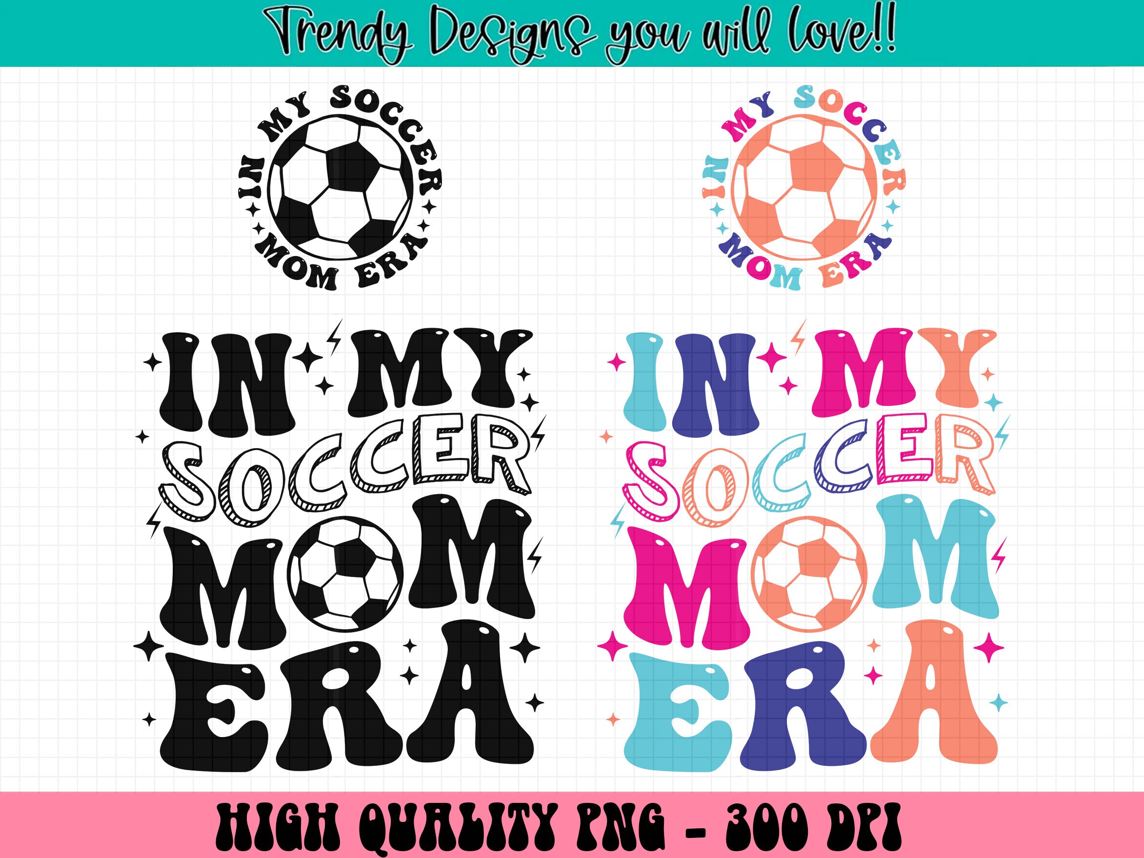 In My Soccer Mom Era PNG Soccer Mom Png Soccer Mama Png - Etsy