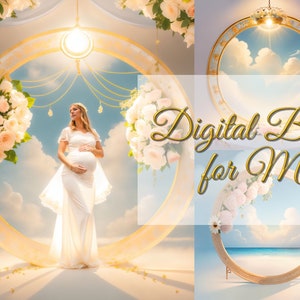 Maternity Digital Backdrops for Composite Images
