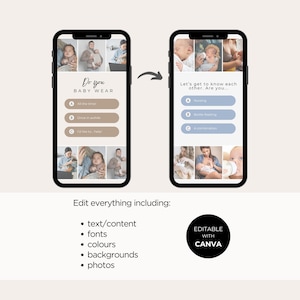 Templates are easily editable and customizable in Canva. Free Canva Guide is included.