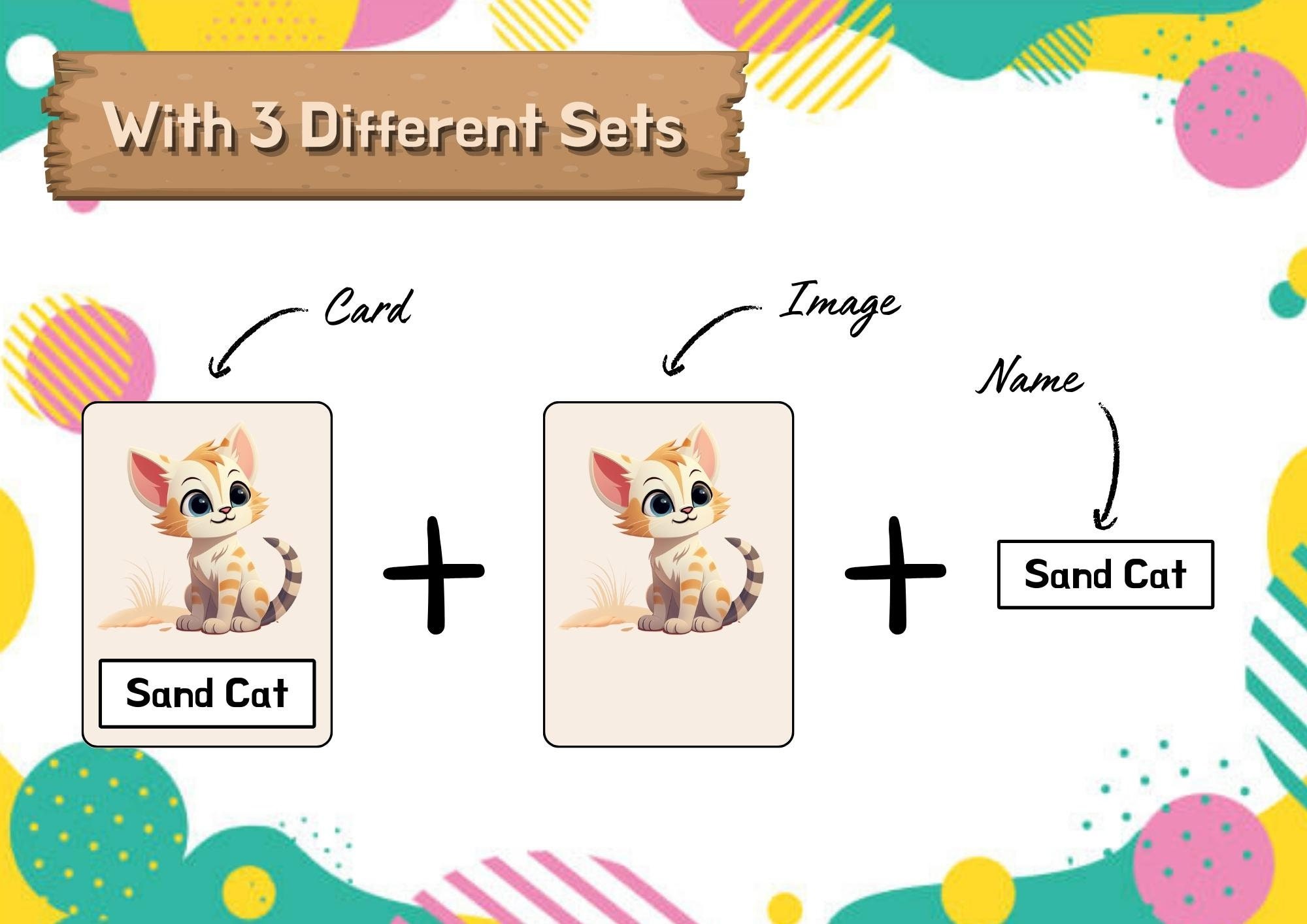 Montessori Animal Names Flashcards - 16 Printable Digital Cards, Kids ...
