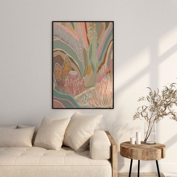 Colourful Wall Art Etsy