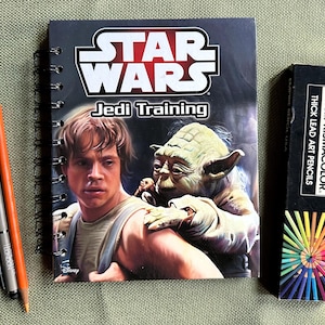 Repurposed Star Wars adventure book with 50 blank pages for journaling, writing and drawing