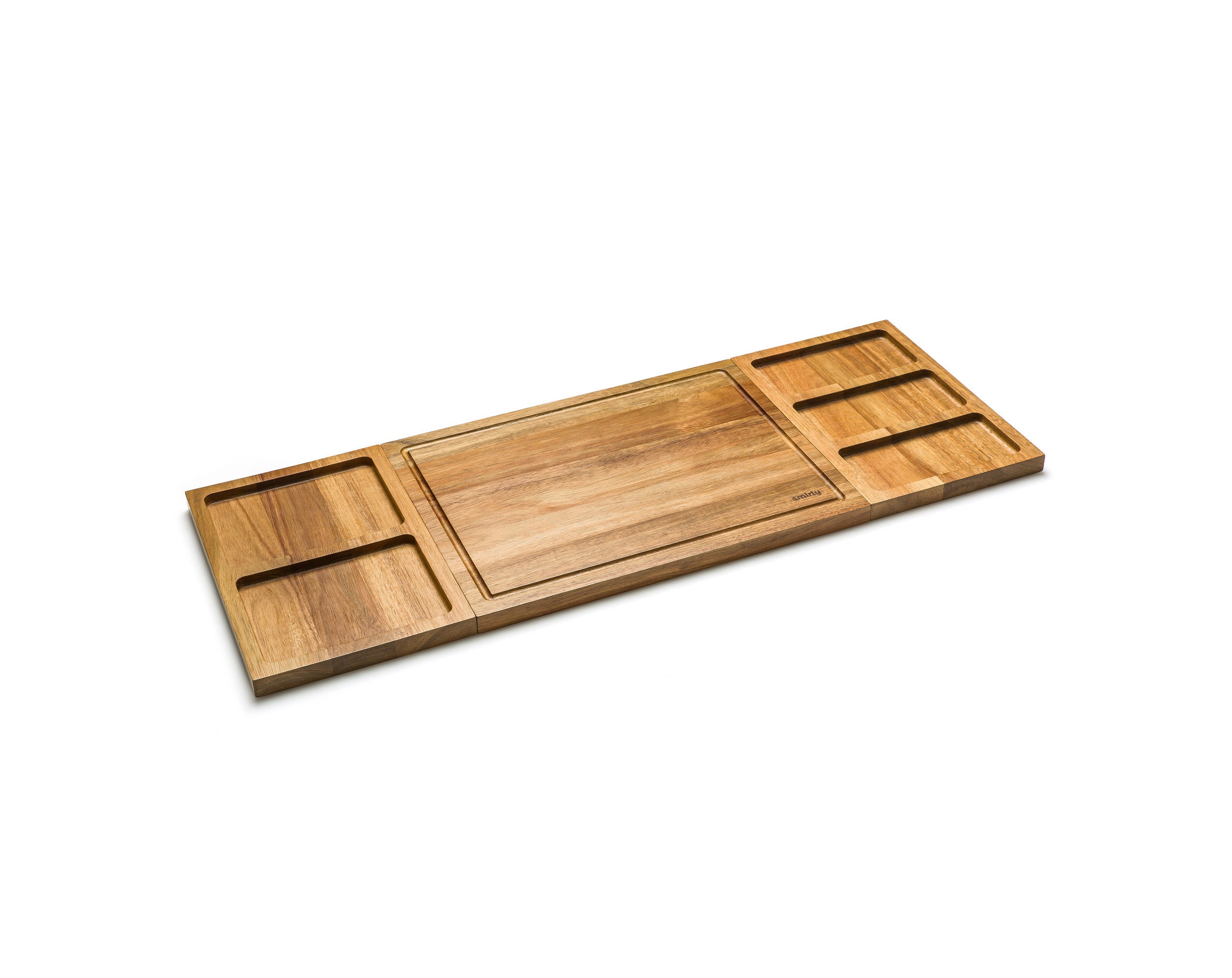 SMIRLY Acacia Wood Cutting Board Set Wooden Cutting Boards 