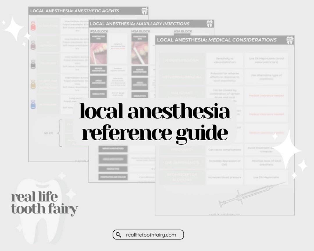 Local Anesthesia Reference Guide Digital Download Local Anesthesia local-anesthesia-reference-guide-digital-download-local-anesthesia