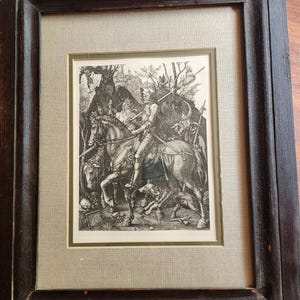Albrecht Durer The knight Death and the devil