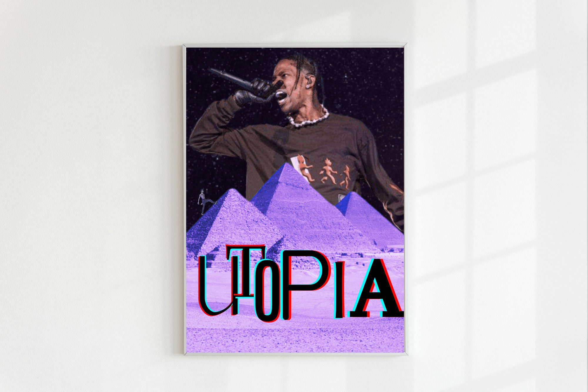 Discover Travis poster, utopia poster