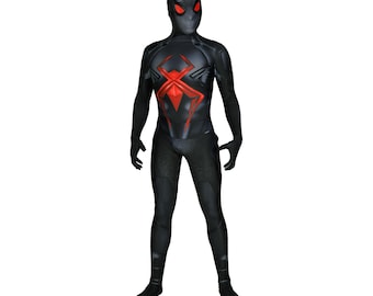 Spiderman Dark suit costume - adult / kids