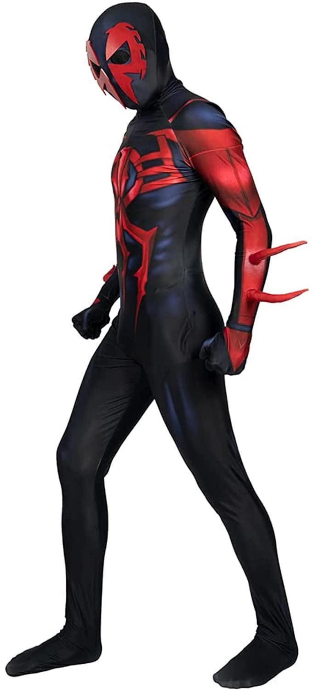 2099 Spider Suit Black Costume Spiderverse Miguel O'hara - Adult