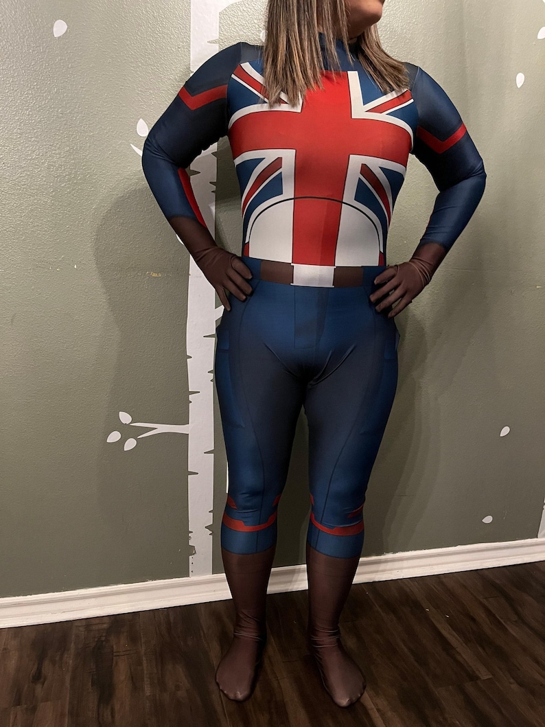 Captain carter costume cosplay captain america peggy carter suit doesn’t include shield image 6