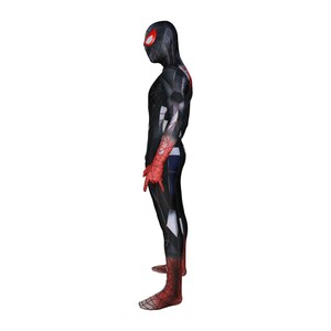 Disfraz de materia programable Miles Morales Spider, traje de cosplay para PS5 para adulto imagen 5