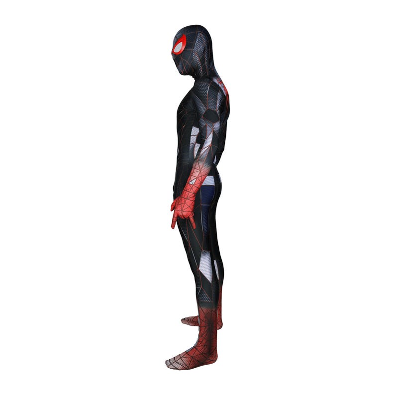Disfraz de materia programable Miles Morales Spider, traje de cosplay para PS5 para adulto imagen 5