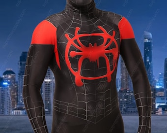 Miles morales original costume detachable mask