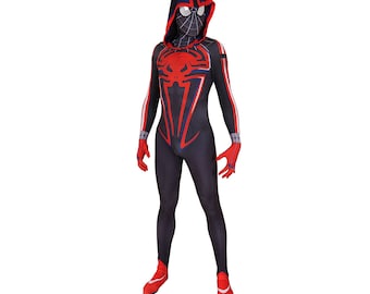 2099 マイルズ・モラレス コスチューム スパイダーマン ゲーム コスプレ